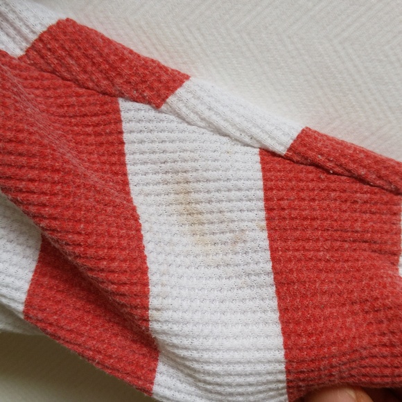 carter's striped thermal waffle knit pajama bottoms 18 months baby unisex - Picture 8 of 8